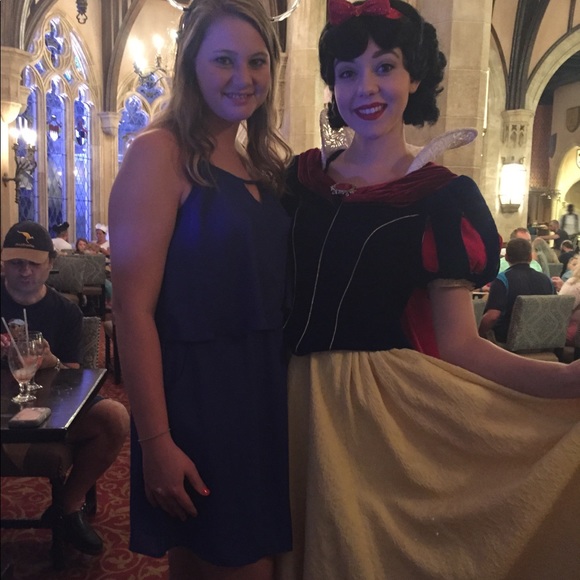 Pink Owl by Nordstrom royal blue sleeveless dress - Picture 5 of 5